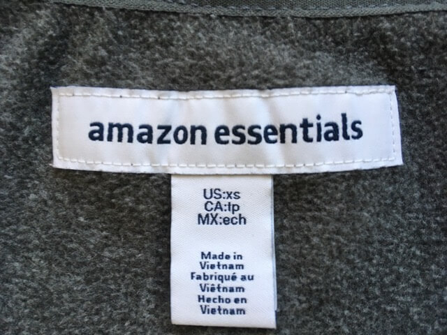 Amazonエッセンシャルズ フリースジャケット